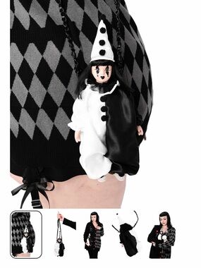 ISO ISO Mini clown doll bag